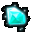 Hellblauer Diamant