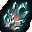 Drachen-Kristall (Türkis)
