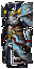 Samurai-Rüstung (blau)