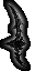 Blutrotstahl-Dolch (schwarz)(K)