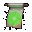 Grüne Schriftrolle