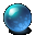 Blaue Mondkugel