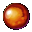 Orangener Drachenball